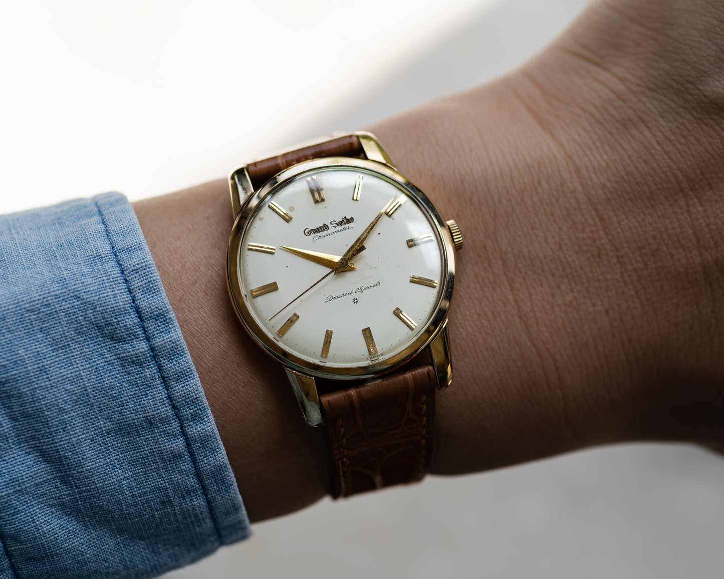 Grand Seiko First carved logo 1961