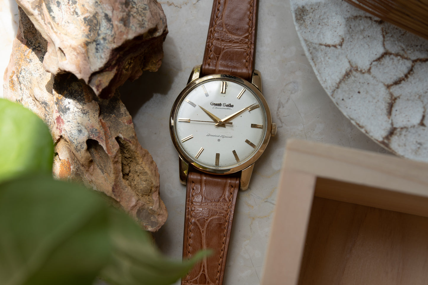 Grand Seiko First carved logo 1961