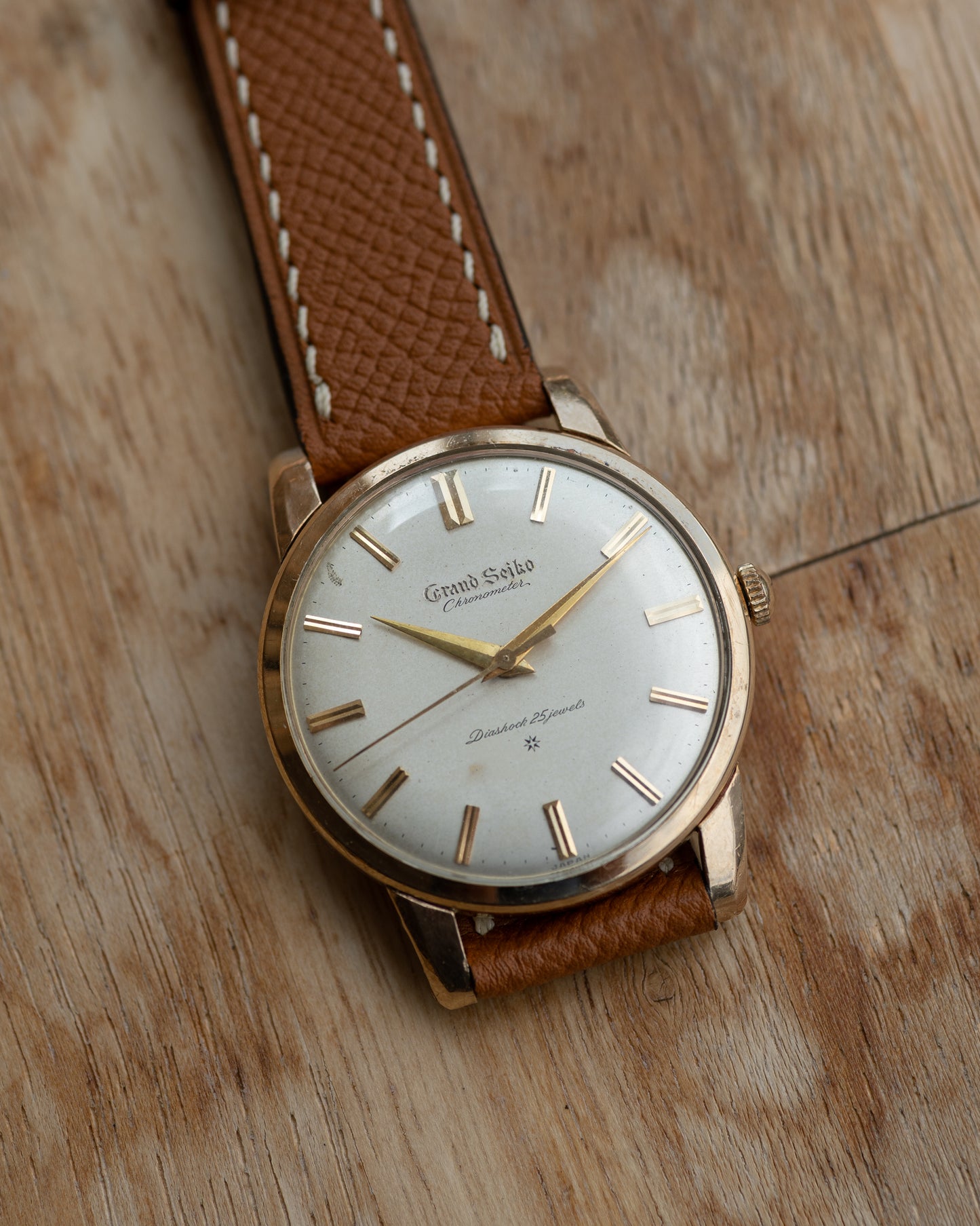 Grand Seiko First carved dial 1961 split 12 "special dial"