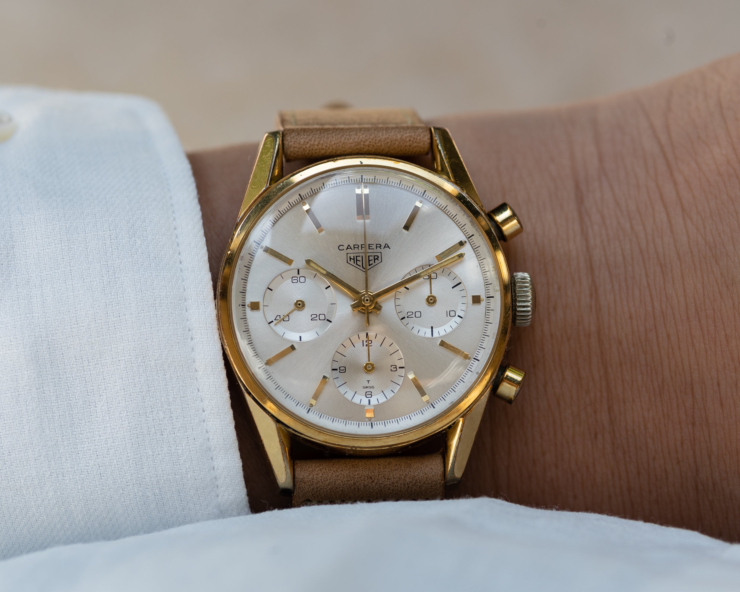 Heuer Carrera Reference 2448S from 1960's