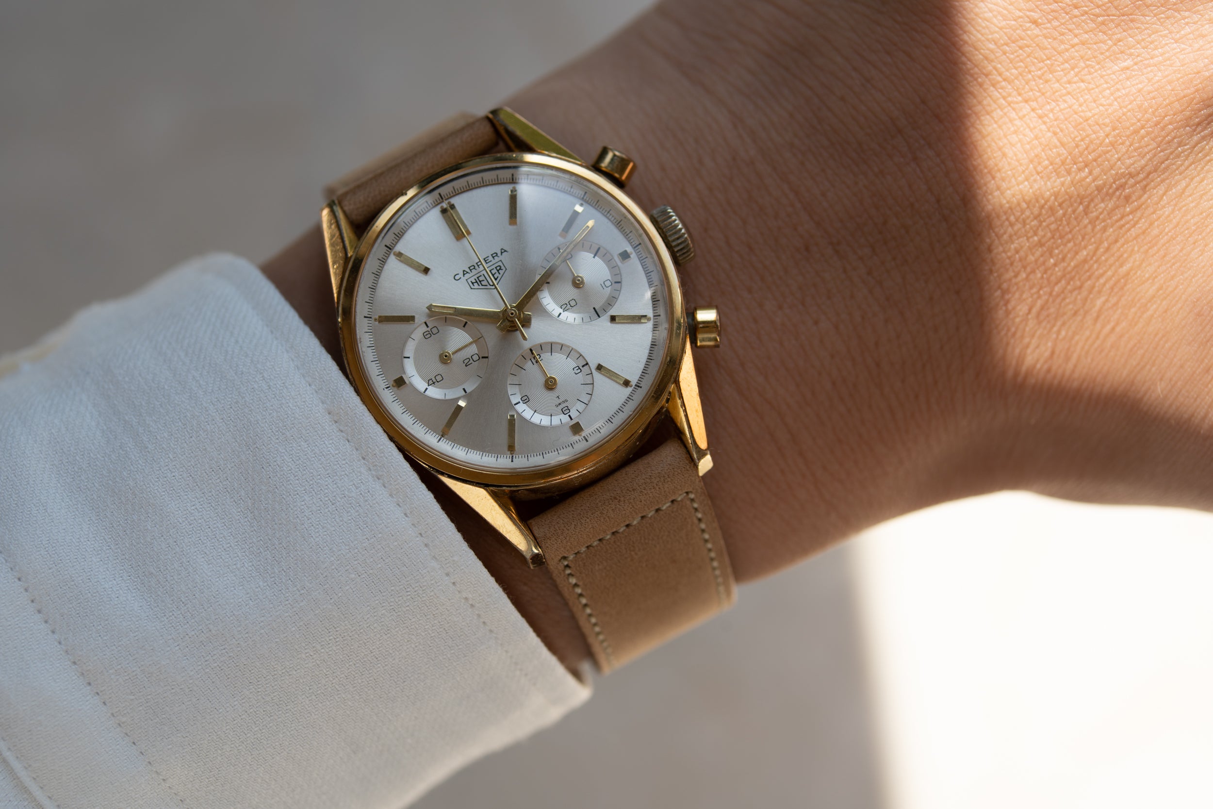 Heuer Carrera Reference 2448S from 1960's