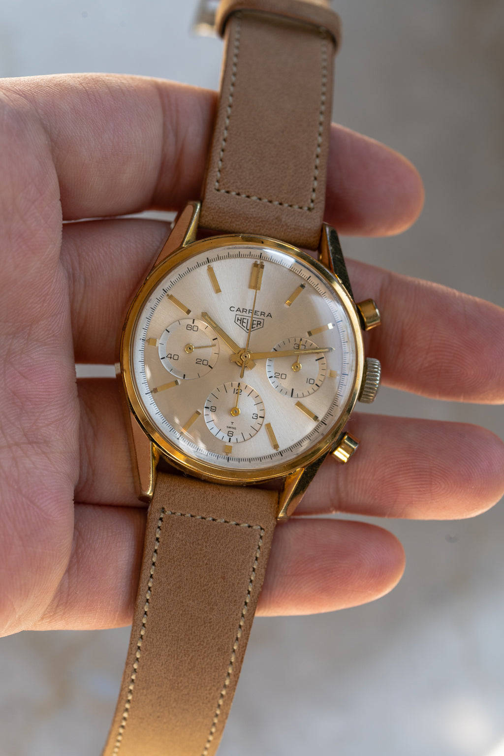 Heuer Carrera Reference 2448S from 1960's
