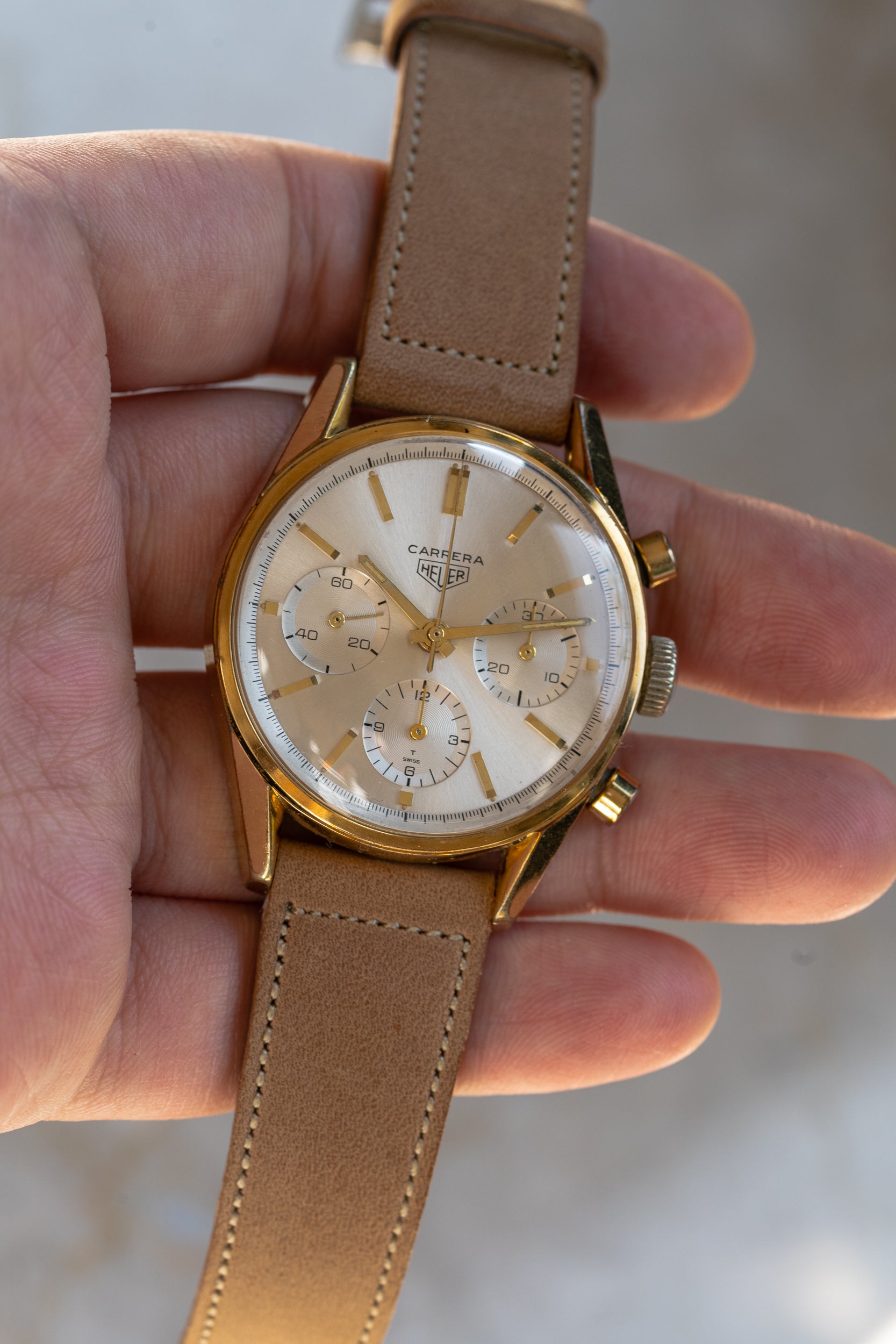 Heuer Carrera Reference 2448S from 1960's