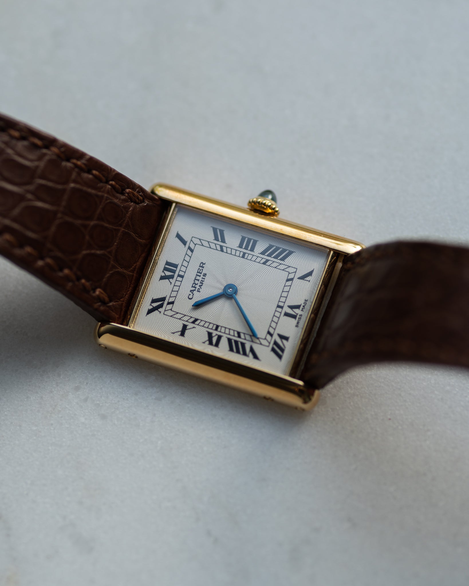 Cartier Tank Louis in yellow gold from the CPCP collection – Special Dial