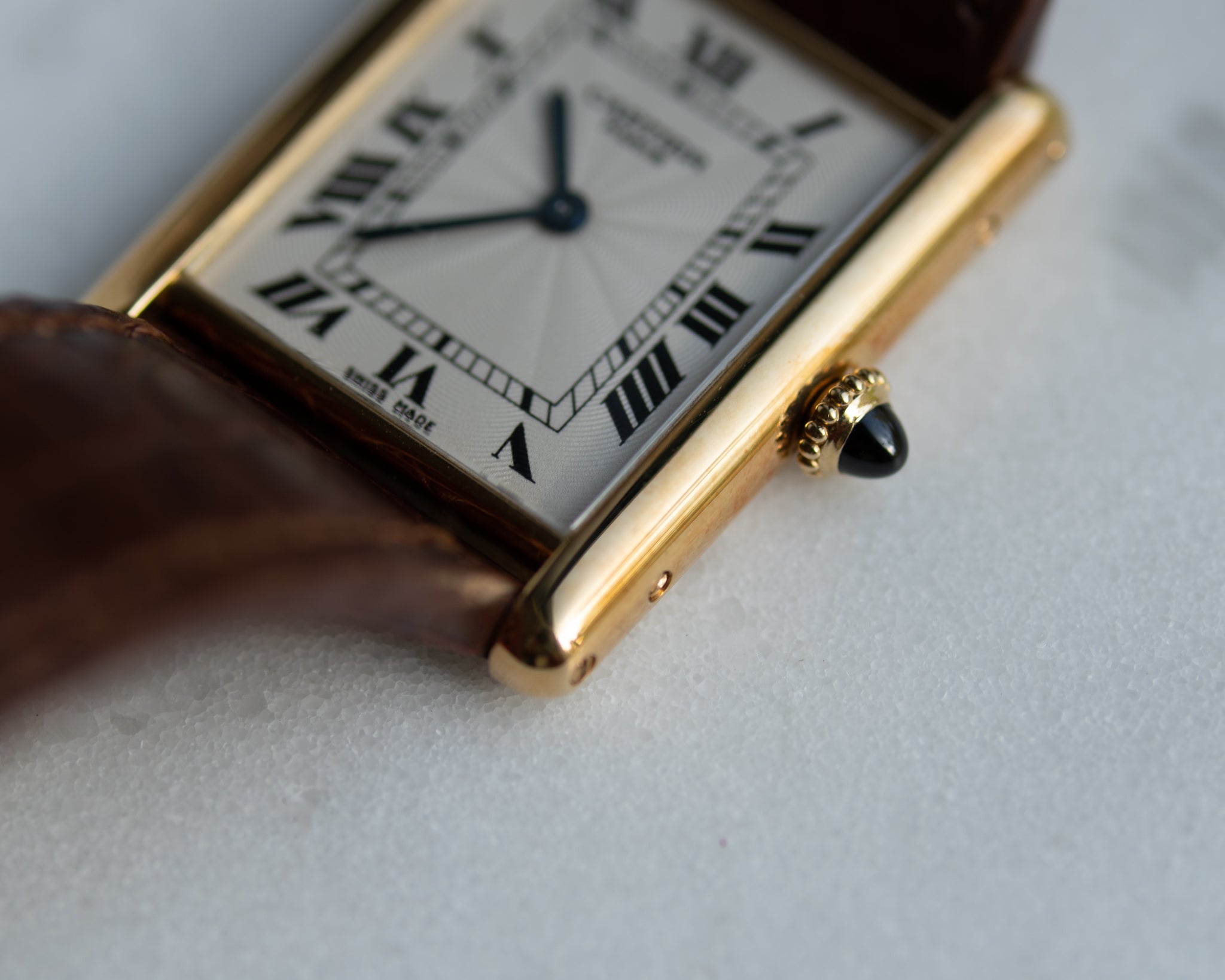 Cartier Tank Louis in yellow gold from the CPCP collection