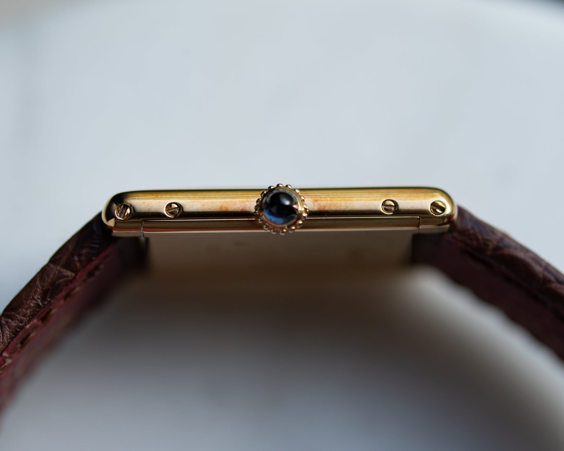 Cartier Tank Louis in yellow gold from the CPCP collection