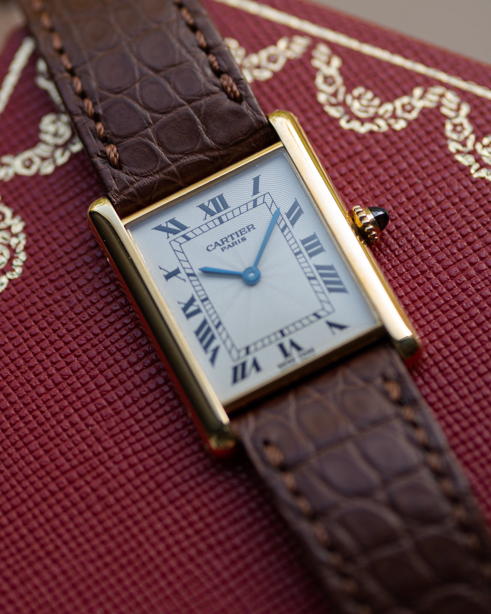 Cartier Tank Louis in yellow gold from the CPCP collection