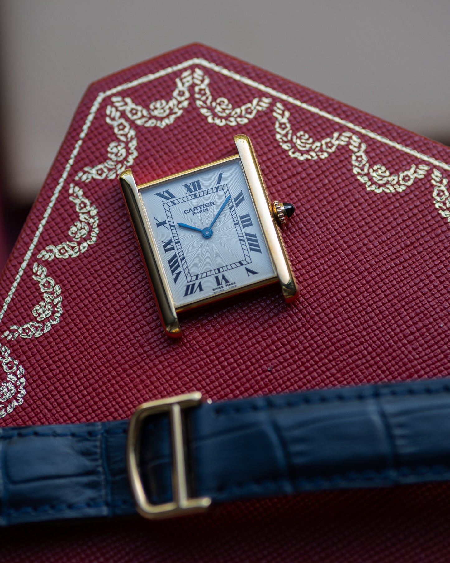 Cartier Tank Louis in yellow gold from the CPCP collection