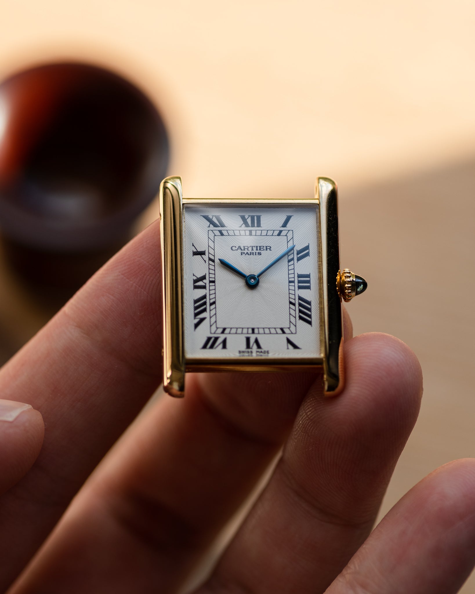 Cartier Tank Louis in yellow gold from the CPCP collection