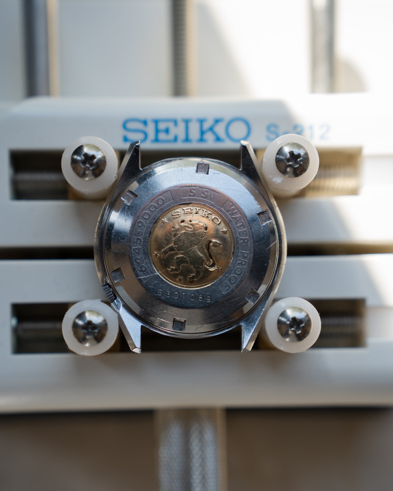Grand Seiko 6245-9000 March 1966 lion gold medallion