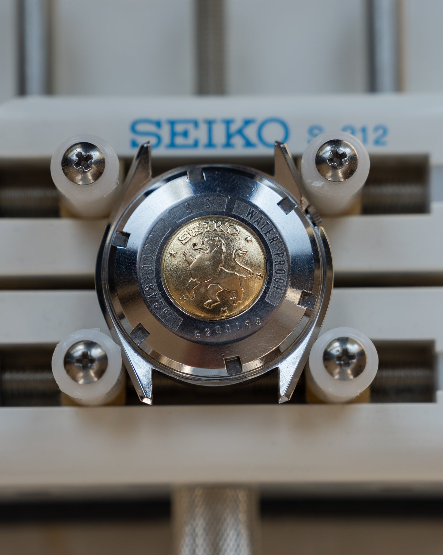 Grand Seiko 6246-9000 stainless steel February 1966 lion medallion