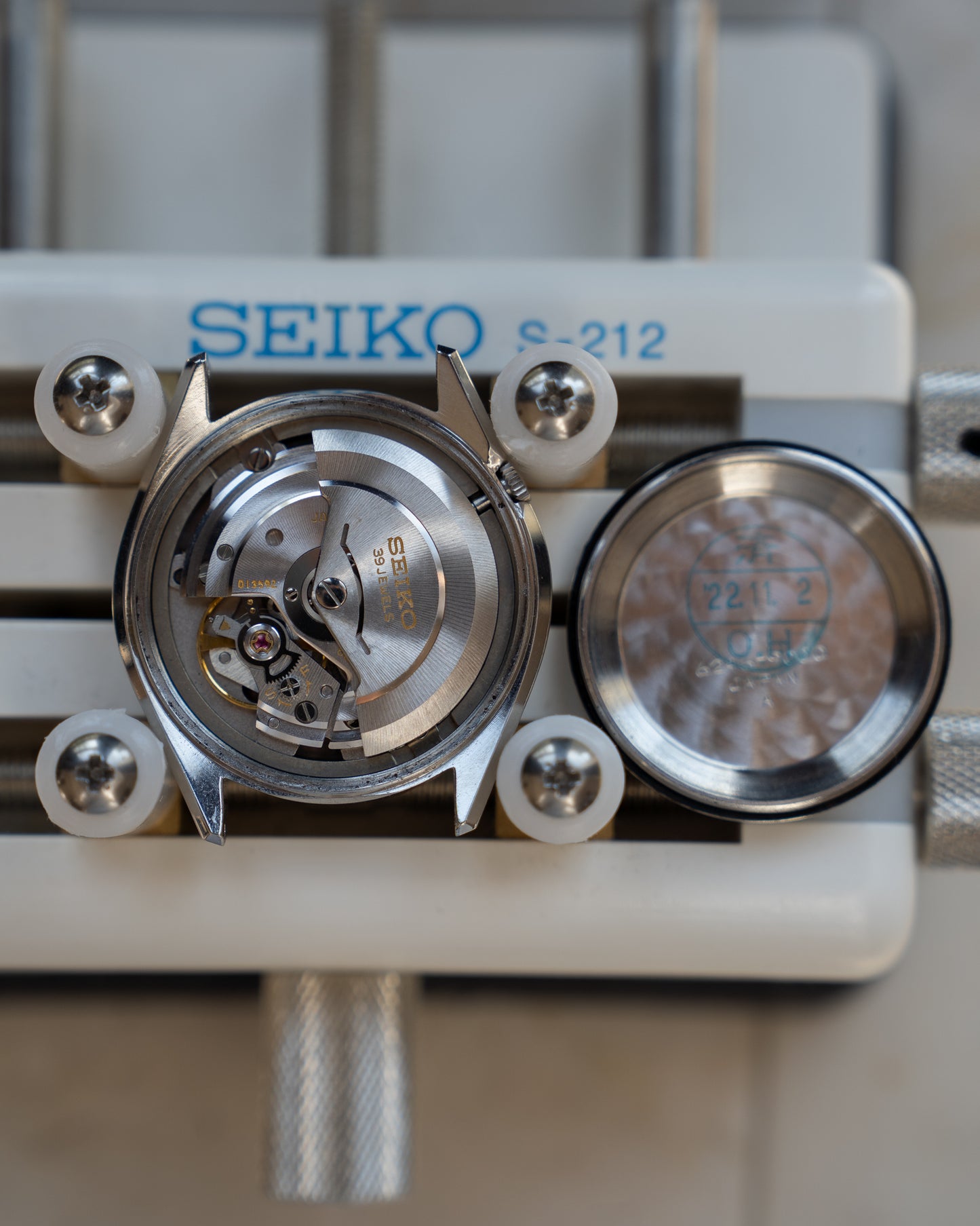 Grand Seiko 6246-9000 stainless steel February 1966 lion medallion