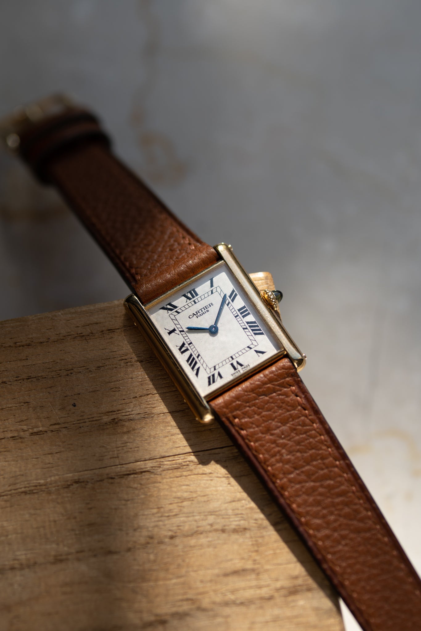 Cartier Tank Louis in yellow gold from the CPCP collection