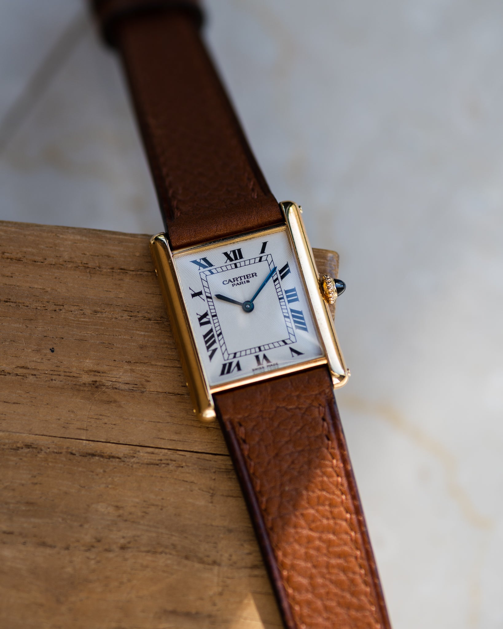 Cartier Tank Louis in yellow gold from the CPCP collection