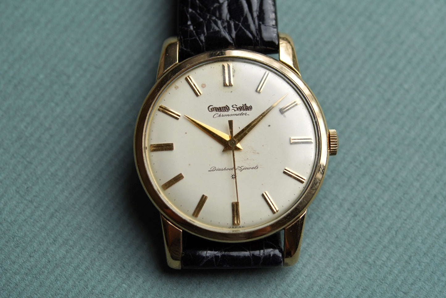 Grand Seiko First carved logo 1961