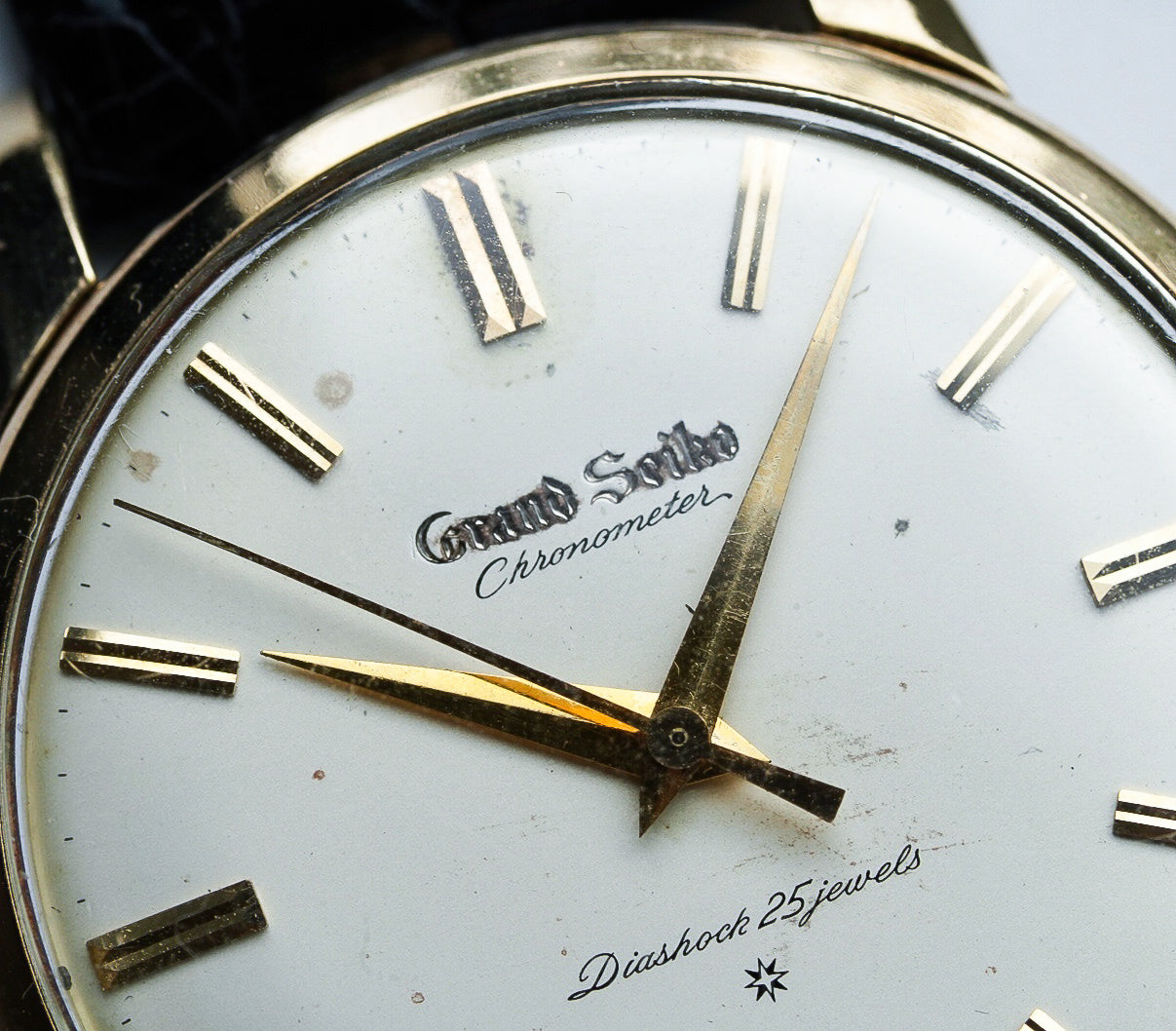 Grand Seiko First carved logo 1961