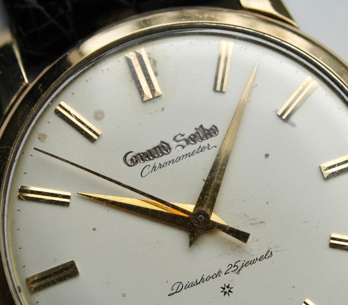 Grand Seiko First carved logo 1961