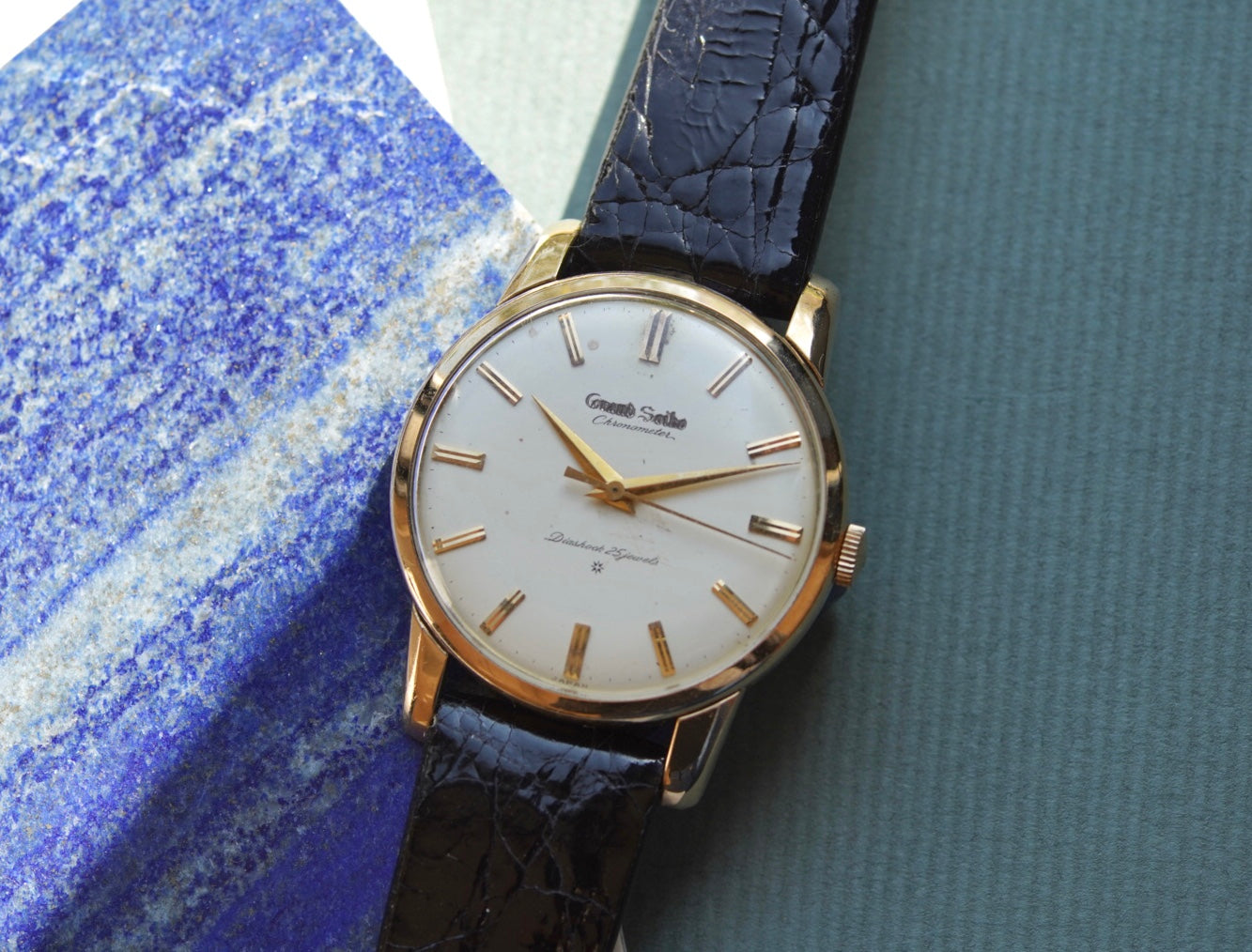 Grand Seiko First carved logo 1961