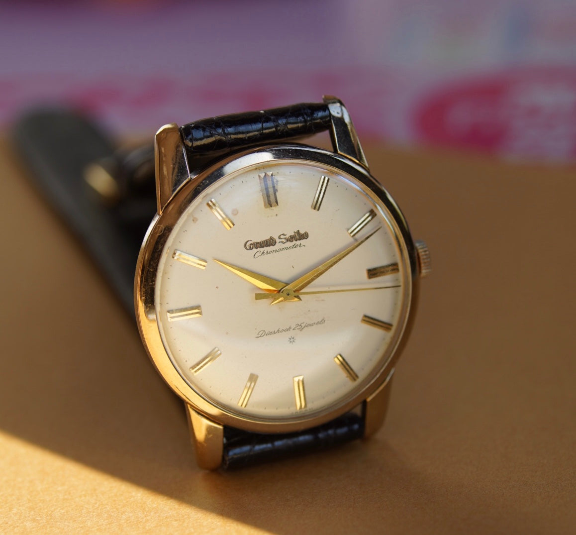 Grand Seiko First carved logo 1961